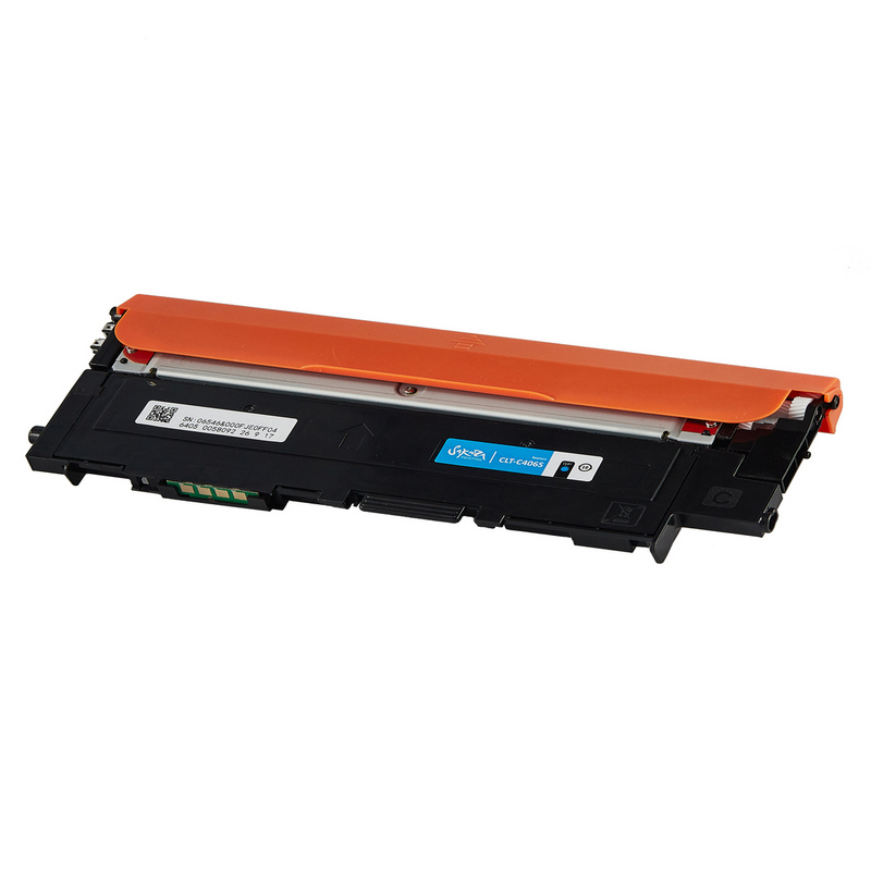 Картридж Sakura CL-TC406S для Samsung, голубой, 1000 к.