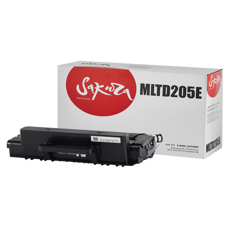 Картридж Sakura MLT-D205E для Samsung, черный, 10000 к.
