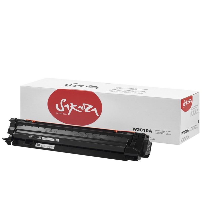 Картридж Sakura W2010A для HP Color LaserJet Enterprise M856dn/ M776dn/ MFP M776z/ MFP M776zs , черный, 19000 к.