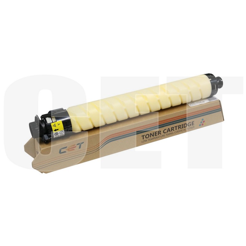 Тонер-картридж (CPP, CPT, HT8) 842246, 842250 для RICOH MPC501SP (CET) Yellow, 233г, 12000 стр.