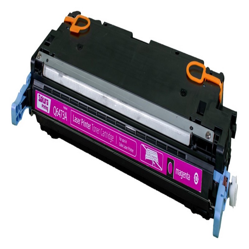Картридж Sakura Q6473A (501A) для HP, пурпурный, 4000 к.