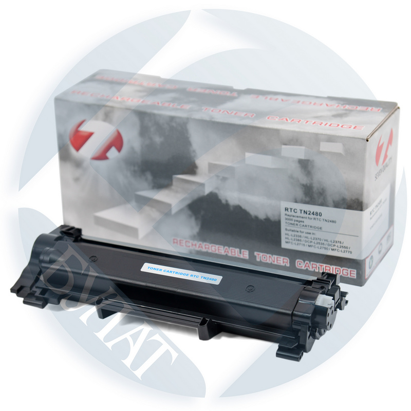 Тонер-картридж Brother HL-L2370 / MFC-L2730 TN2480 / 2455 Universal (3k) 7Q