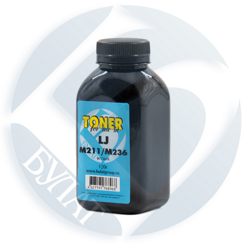 Тонер HP LJ M211 / M236 банка 120г W1360X БУЛАТ