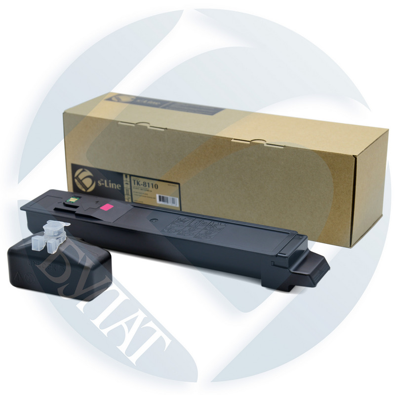 Тонер-картридж Kyocera ECOSYS M8124 TK-8110 (6k) Magenta БУЛАТ s-Line