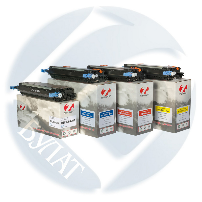 Тонер-картридж HP Color LJ 3800 / 3505 Q7581A Cyan (6k). 7Q (R) под заказ