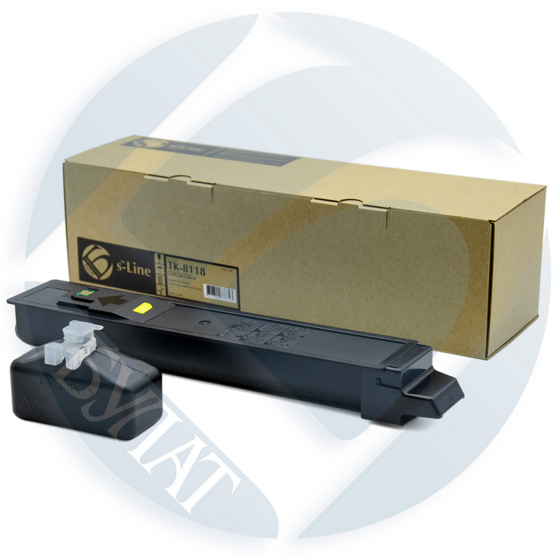Тонер-картридж Kyocera ECOSYS M8124 TK-8118 (6k) Yellow БУЛАТ s-Line