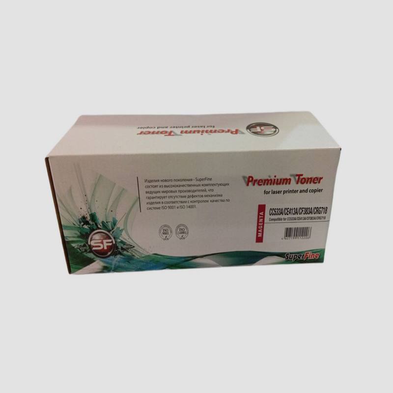 Картридж HP CC533A CE413A CF383A Canon 718 SuperFine, 2.8K, Magenta