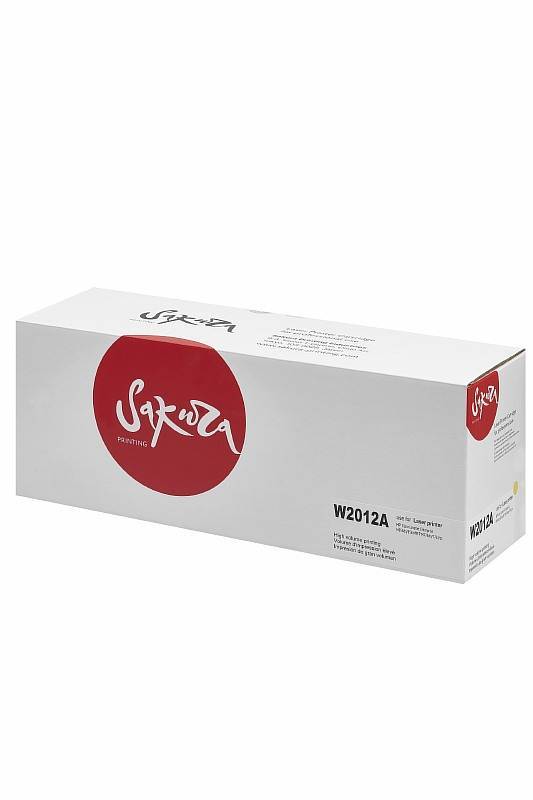 Картридж Sakura W2012A для HP Color LaserJet Enterprise M856dn/ M776dn/ MFP M776z/ MFP M776zs , желтый, 13000 к.
