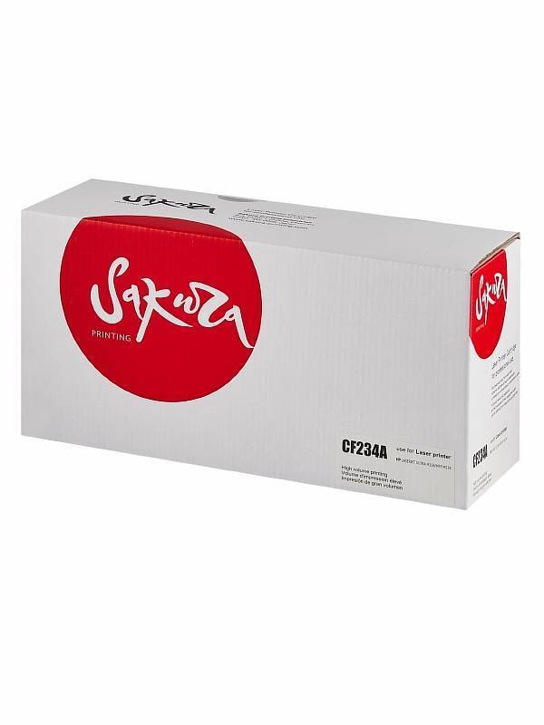 Фотобарабан Sakura CF234A (34A) для HP LJ UltraM106w/LJ UltraM134a/LJ UltraM134fn, черный, 9200 к.