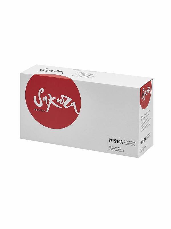 W1510A Картридж Sakura для HP 4003dw/4003dn/4103fdw/4103fdn, черный, 3050 к.