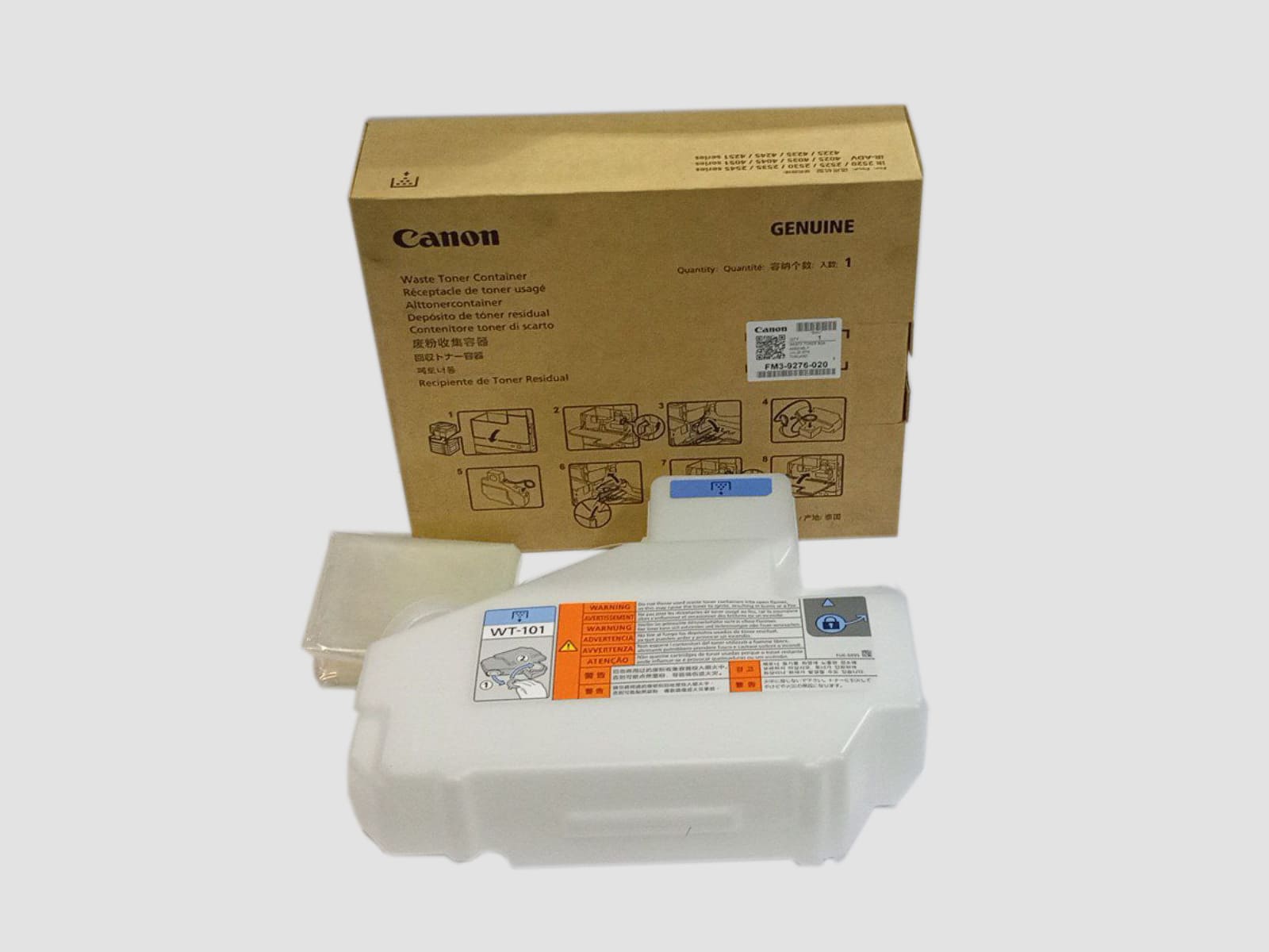 FM3-9276 Бункер отработанного тонера Canon iR-2520 iR-2525 iR-2530 iR-2535 iR-2545 Advance 4025 4035 4045 4051 4225 4235 4245 4251, оригинал