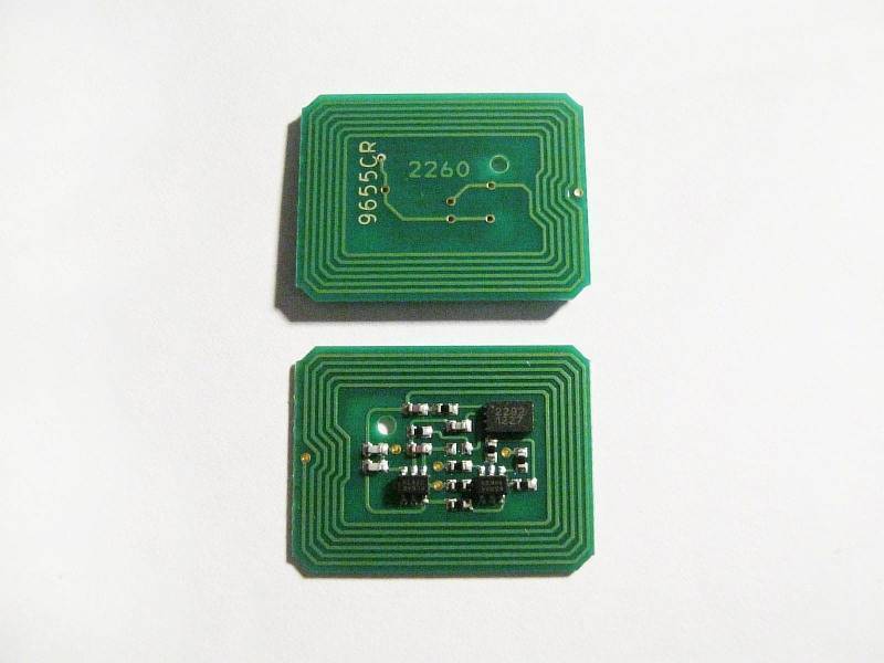 Чип Oki C9655, 43837135, cyan, 22К