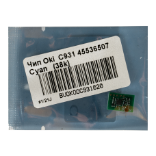 Чип Oki C931 45536507 Cyan (38k)