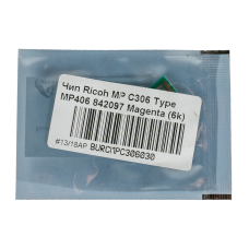 Чип Ricoh MP C306 MP C406 (842097) Magenta (6k)