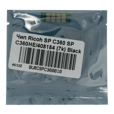 Чип Ricoh SP C360 SP C360HE/408184 (7k) Black