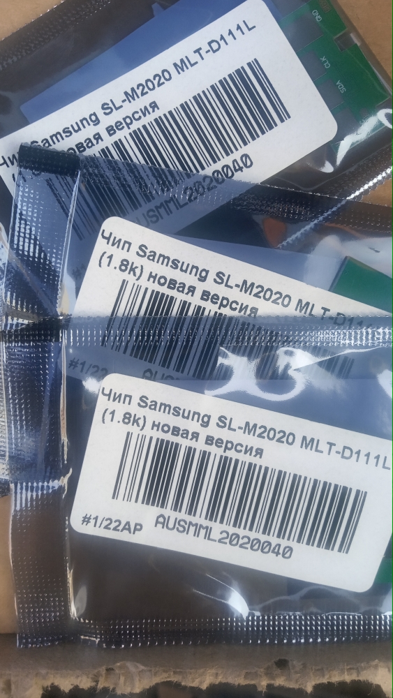 Чип Samsung SL-M2020 MLT-D111L (1.8k) новая версия