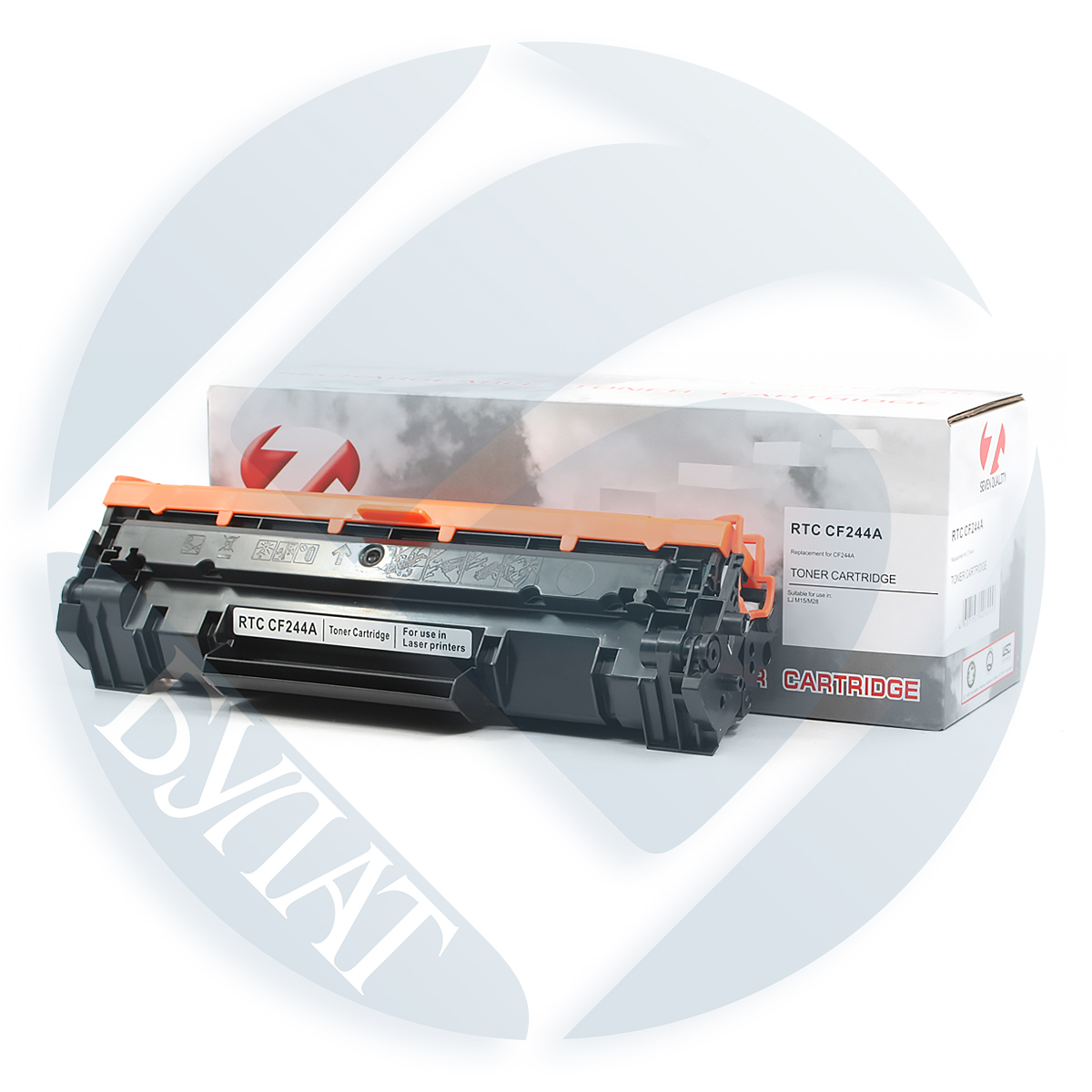 Тонер-картридж HP LJ M15/M28 CF244A (1k) 7Q